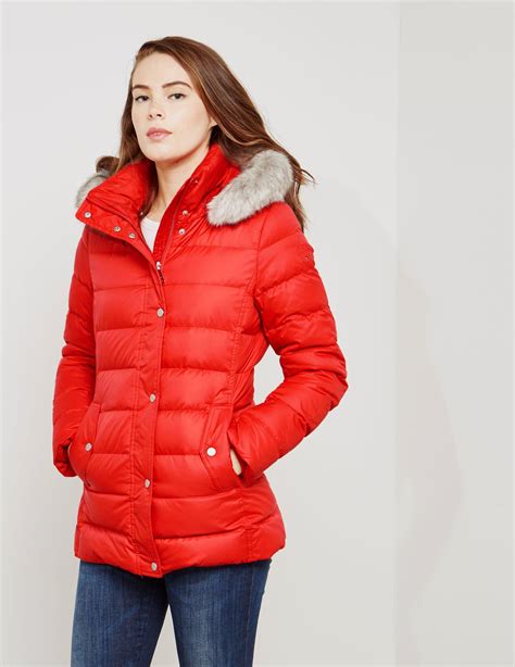 tommy hilfiger padded jacket women